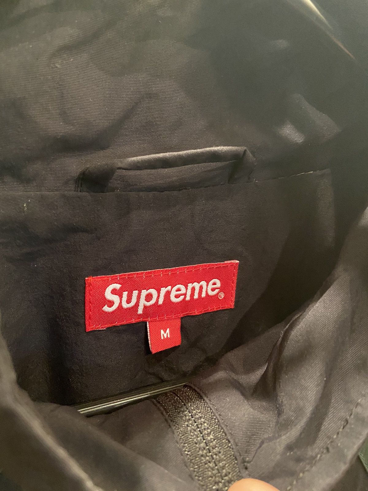 Supreme Supreme Paneled Track Jacket Black | Grailed