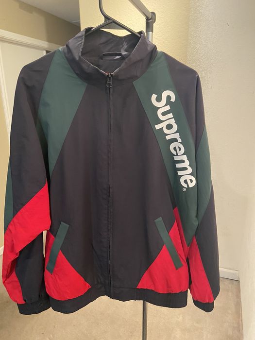 Supreme Supreme Paneled Track Jacket Black | Grailed