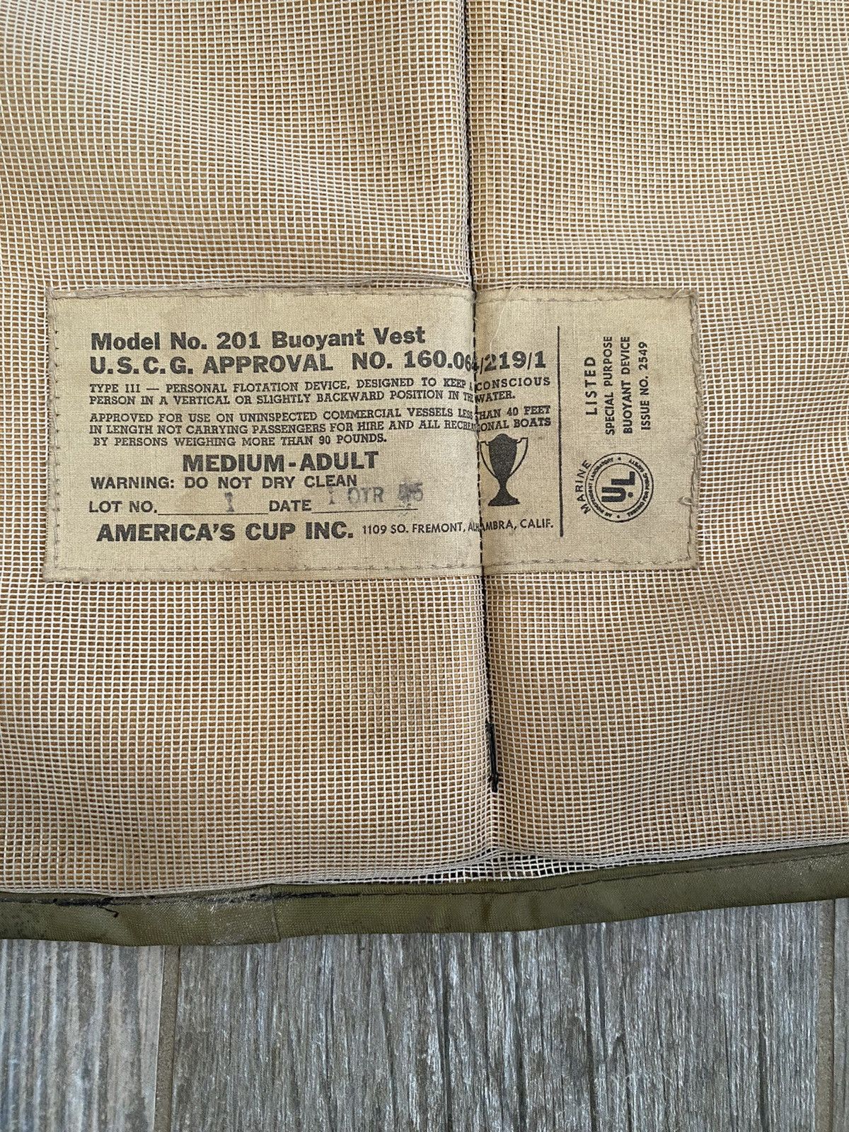 Vintage GRAIL 🏆 1945 Military Vintage Coast Guard Tactical Camo Vest Size US L / EU 52-54 / 3 - 14 Thumbnail