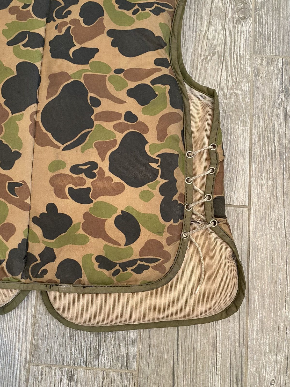 Vintage GRAIL 🏆 1945 Military Vintage Coast Guard Tactical Camo Vest Size US L / EU 52-54 / 3 - 6 Thumbnail