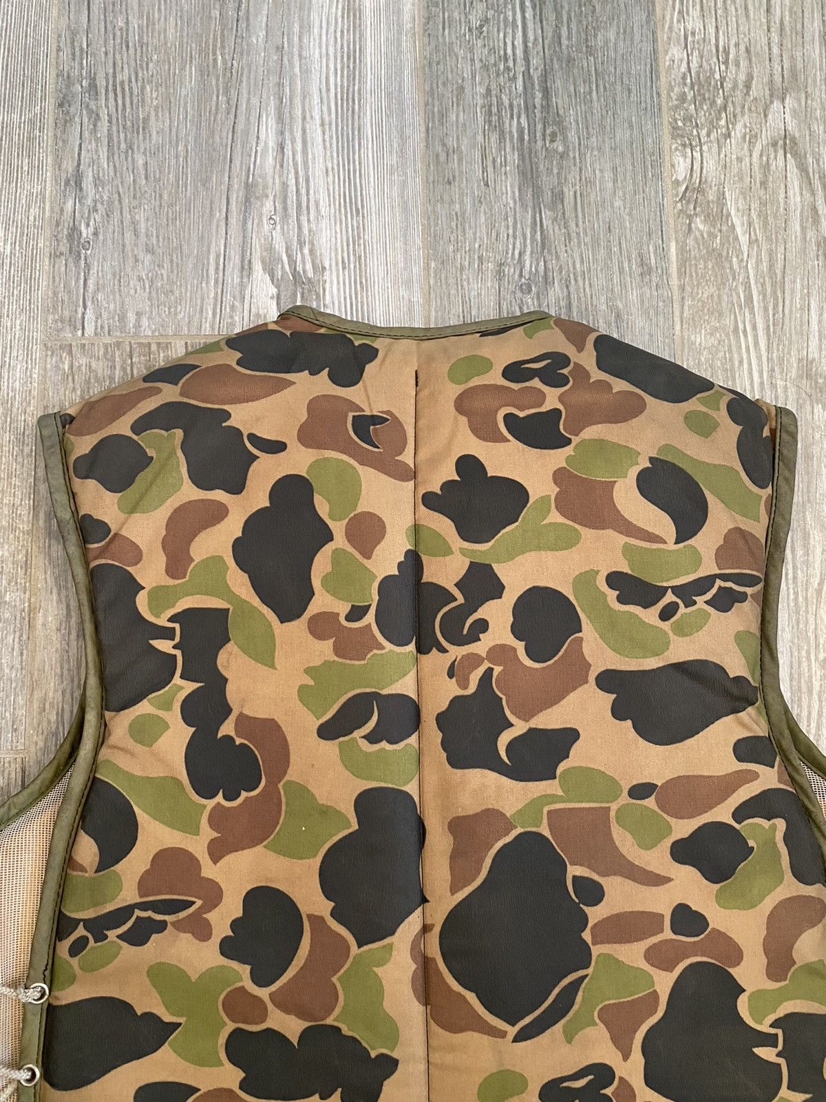 Vintage GRAIL 🏆 1945 Military Vintage Coast Guard Tactical Camo Vest Size US L / EU 52-54 / 3 - 10 Thumbnail