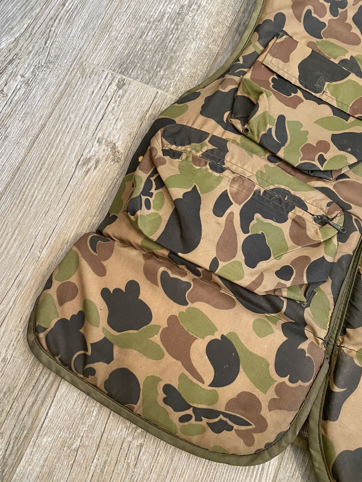 Vintage GRAIL 🏆 1945 Military Vintage Coast Guard Tactical Camo Vest Size US L / EU 52-54 / 3 - 8 Thumbnail