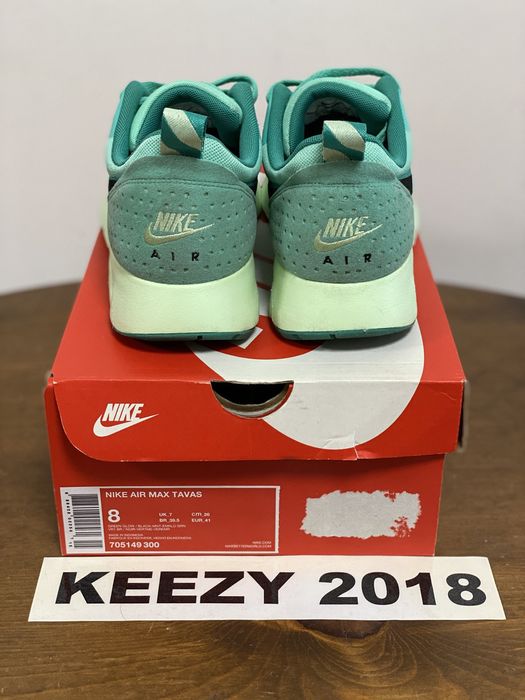 Nike air max tavas green glow sales
