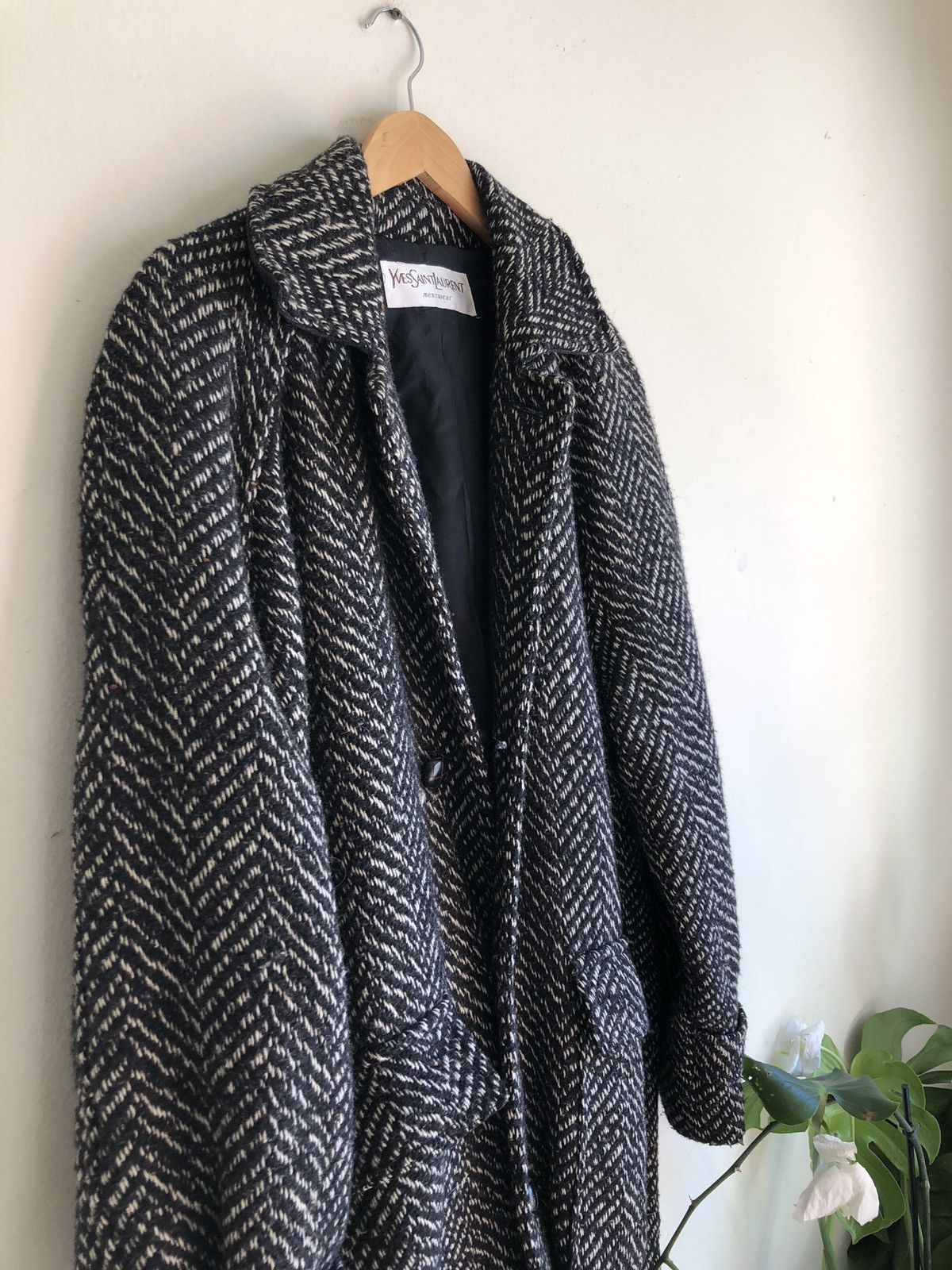Yves Saint Laurent 💪🏼🔥Thiccest Long Wool Fiber Nicest Topcoat Ever Size US L / EU 52-54 / 3 - 11 Thumbnail