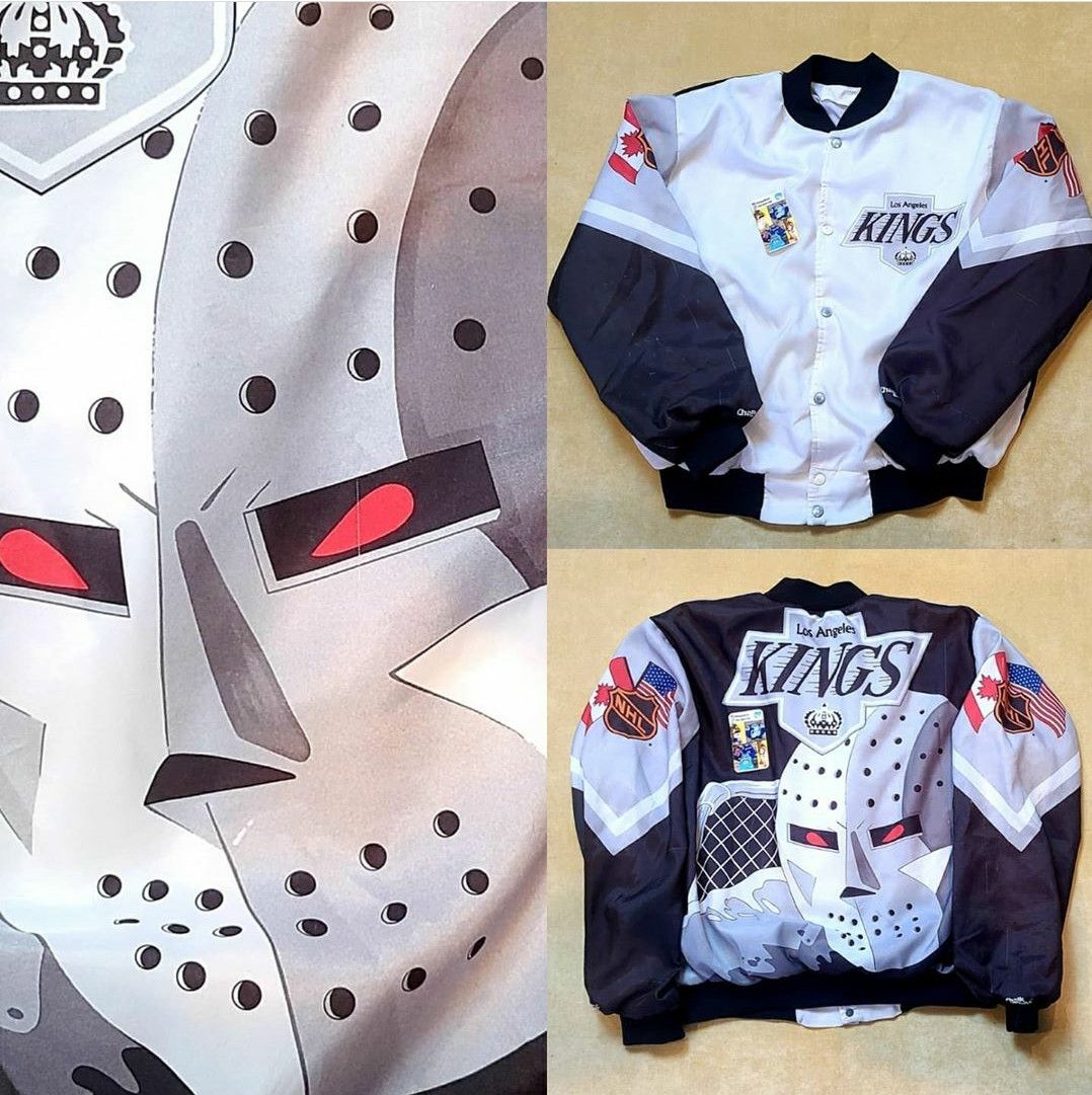 Chalk Line Rare chalkline Kings jacket fan SzXL lakers satin Gretzky