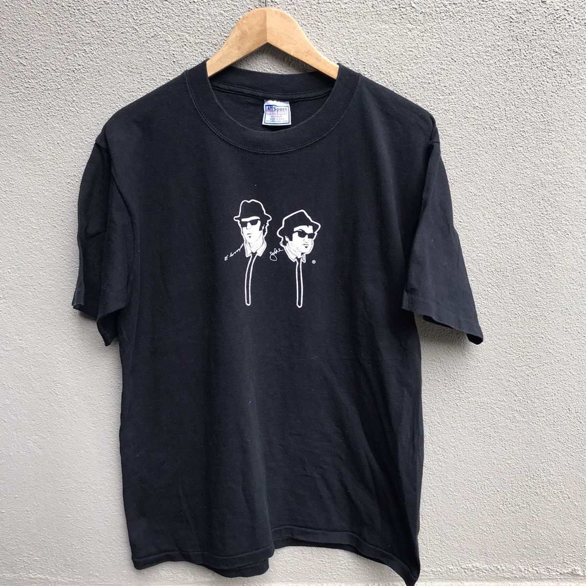 Vintage Vintage 90s THE BLUES BROTHERS tee house of blues soul Size US L / EU 52-54 / 3 - 2 Thumbnail