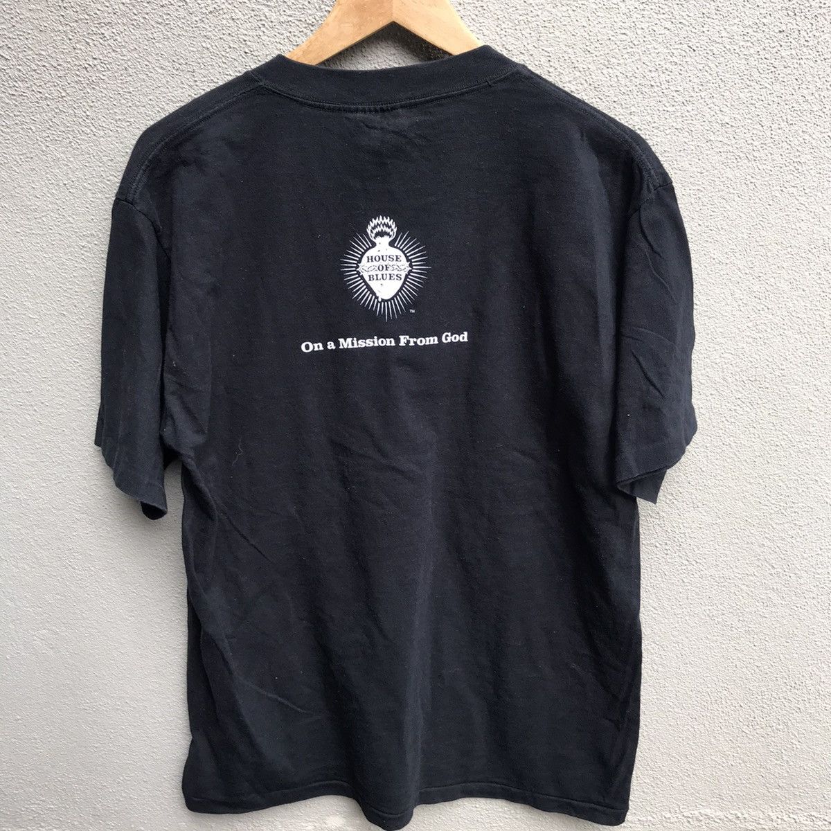 Vintage Vintage 90s THE BLUES BROTHERS tee house of blues soul Size US L / EU 52-54 / 3 - 3 Thumbnail