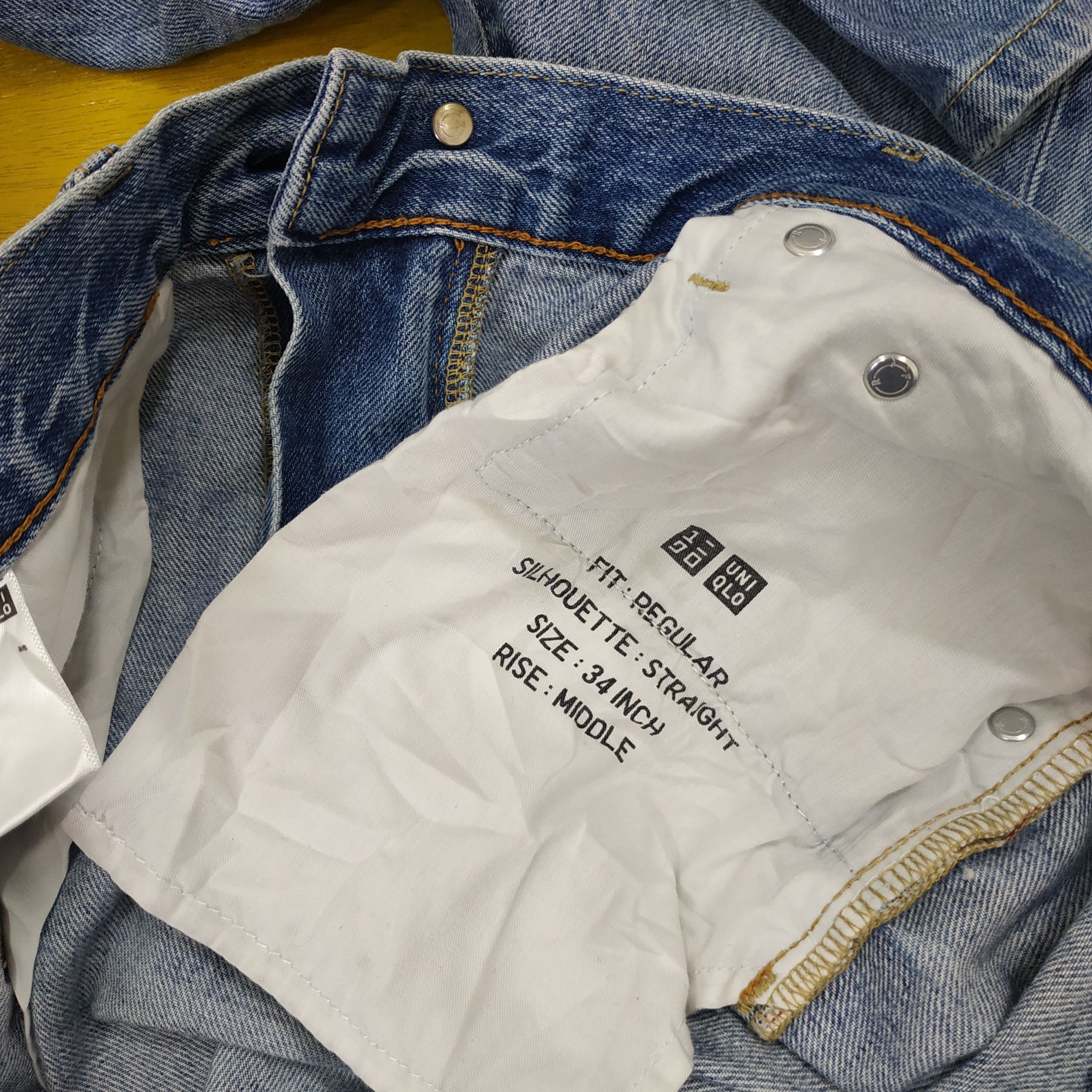 Japanese Brand × Uniqlo DENIM UNIQLO SELVEDGE Size US 35 - 7 Thumbnail