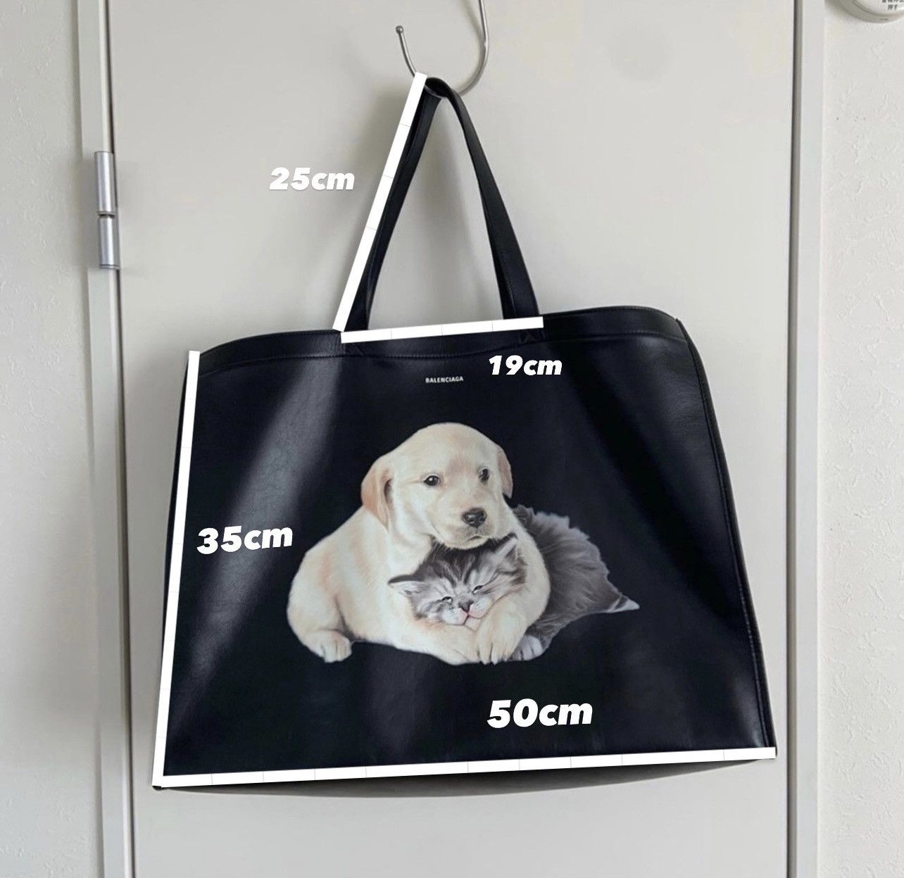 Balenciaga Balenciaga Puppy Kitten Leather Shopper Bag Grailed