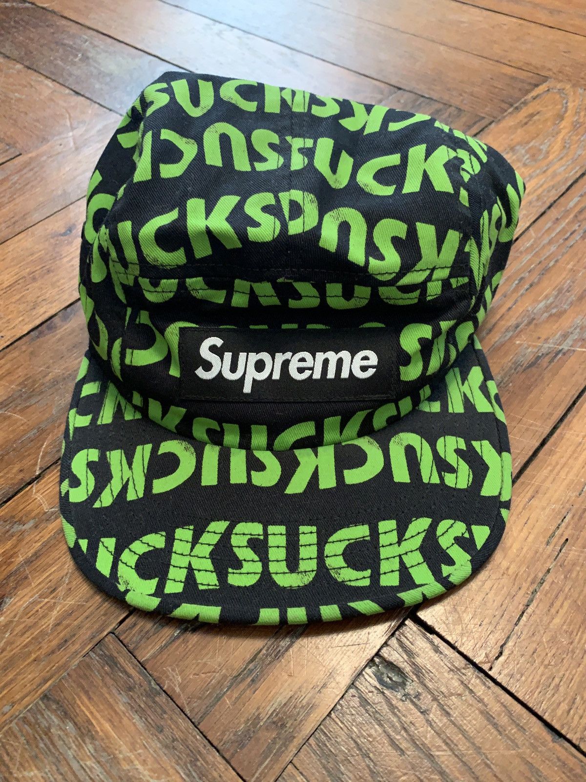 Supreme Suck Camp Cap | Grailed