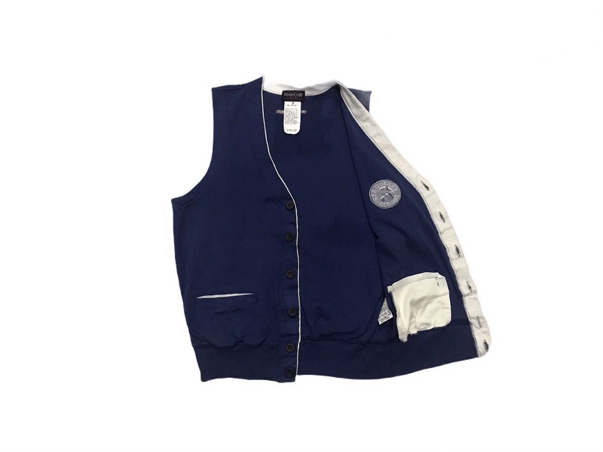 Japanese Brand × Kensho Abe Kensho Abe sport vest cardigan Size US L / EU 52-54 / 3 - 5 Thumbnail