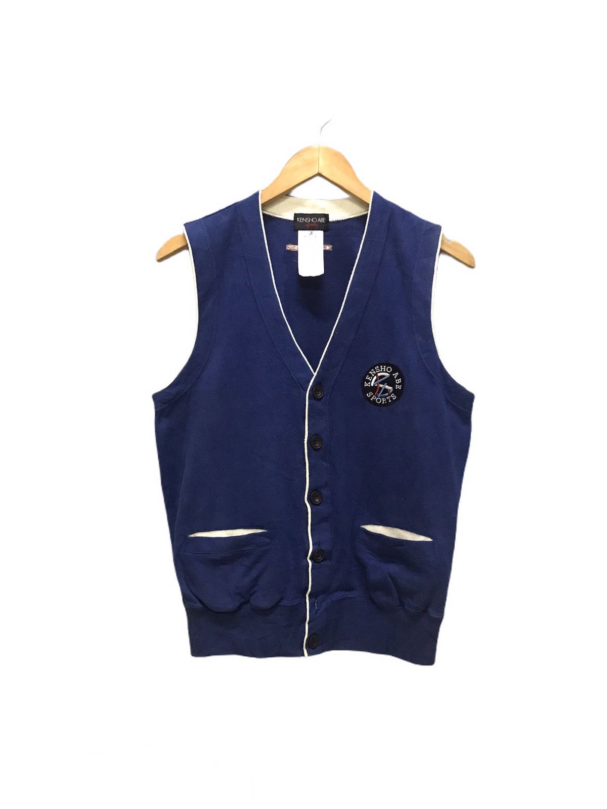 Japanese Brand × Kensho Abe Kensho Abe sport vest cardigan Size US L / EU 52-54 / 3 - 1 Thumbnail
