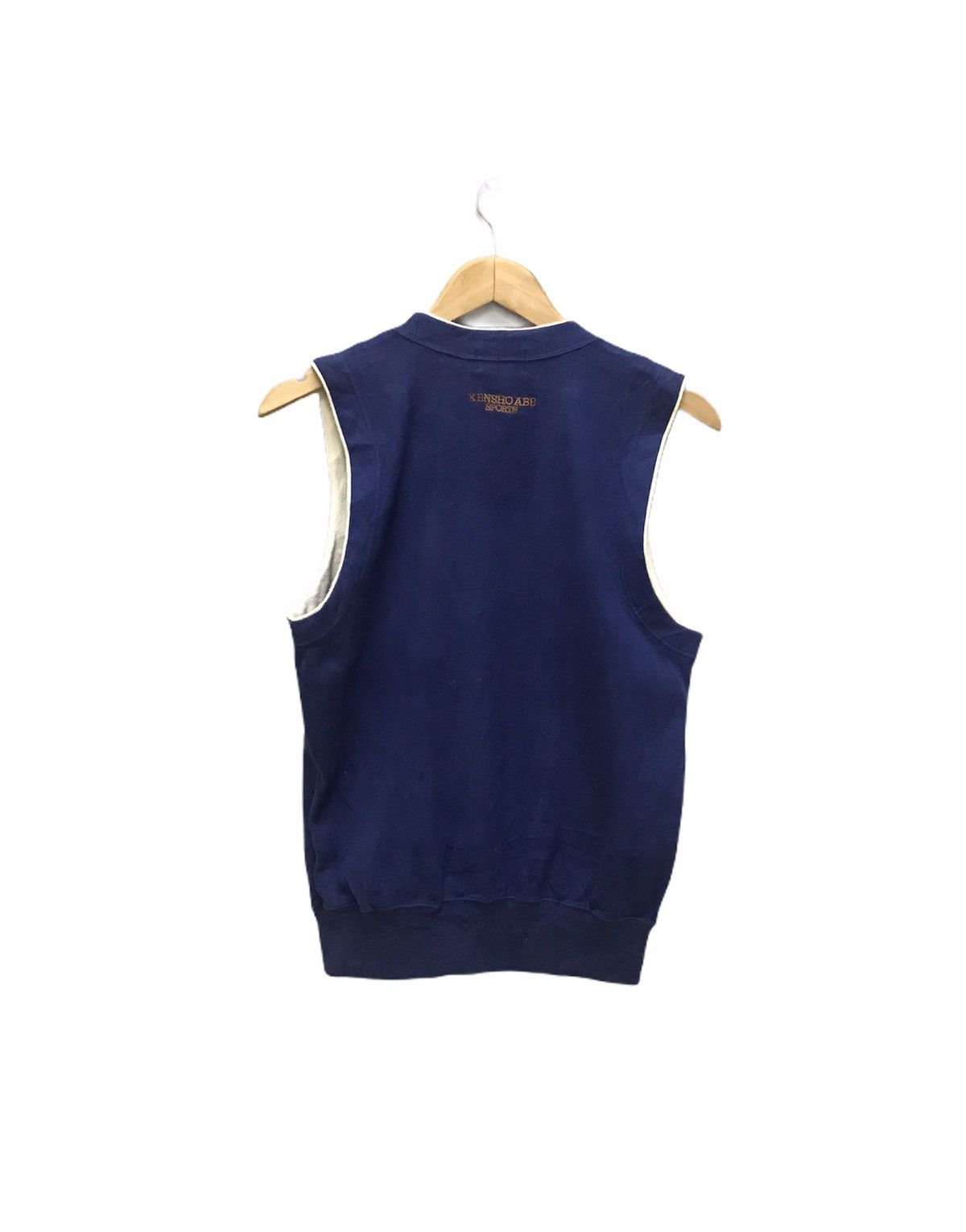 Japanese Brand × Kensho Abe Kensho Abe sport vest cardigan Size US L / EU 52-54 / 3 - 4 Thumbnail