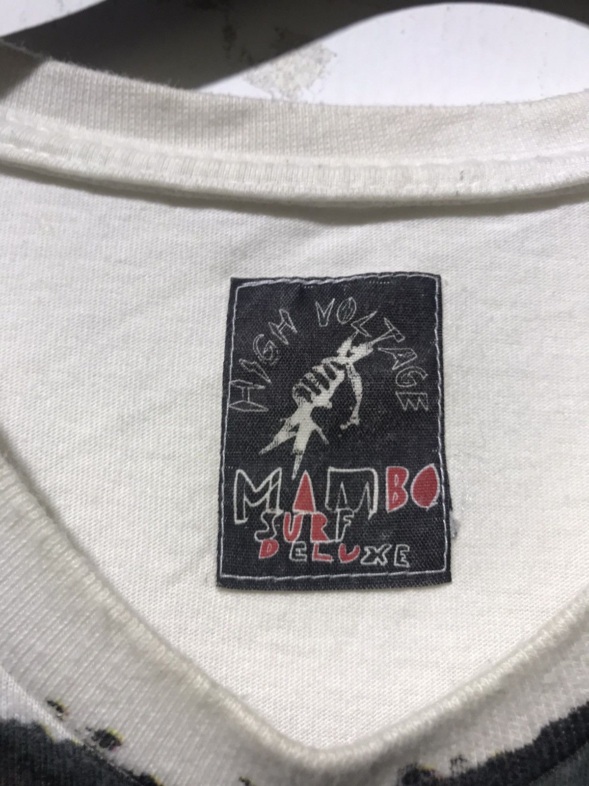 Mambo × Vintage VINTAGE MAMBO OVERPRINT SHIRT ROCK N ROLL Size US XL / EU 56 / 4 - 4 Thumbnail