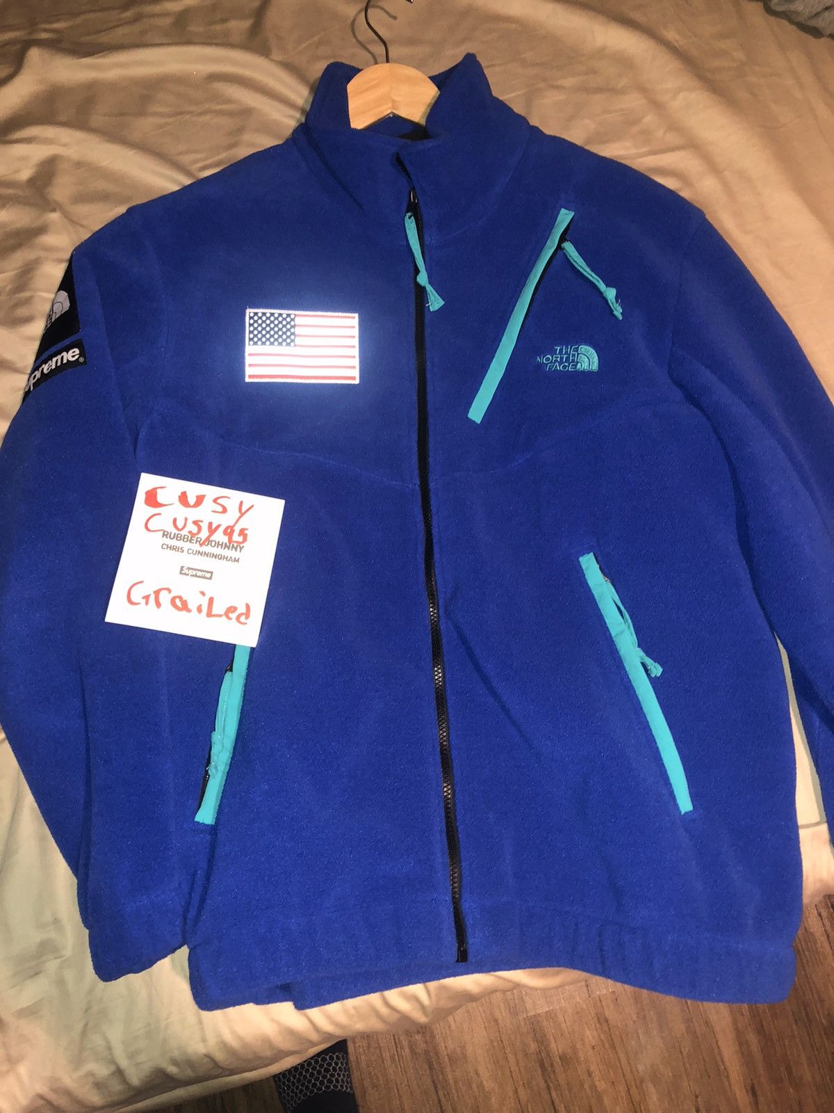 Supreme SS17 Supreme TNF Trans Antarctica Expedition Fleece Jacket