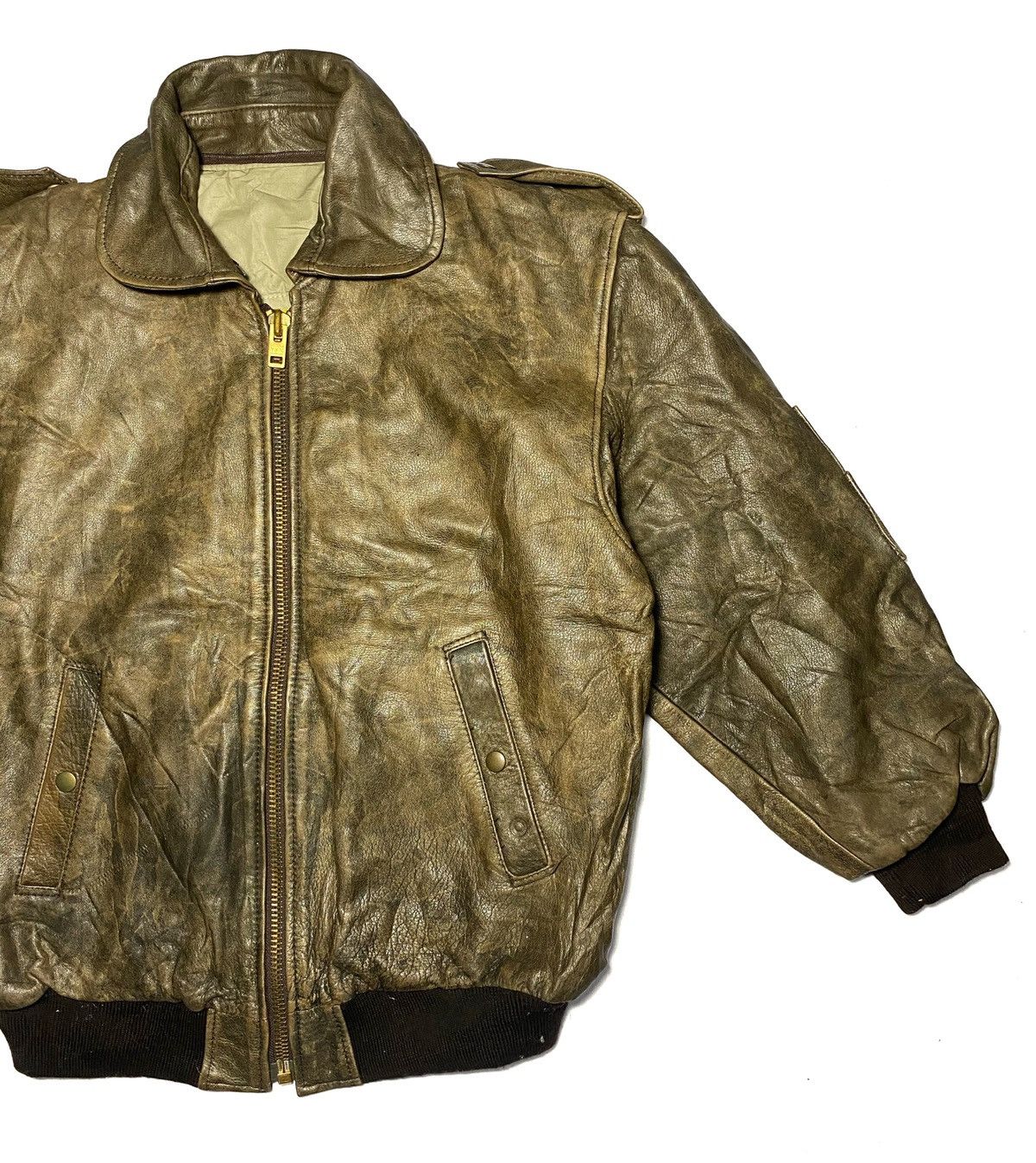 Vintage Vintage G-1 Aviator James B.M’Cudden Leather Jacket Size US L / EU 52-54 / 3 - 4 Thumbnail