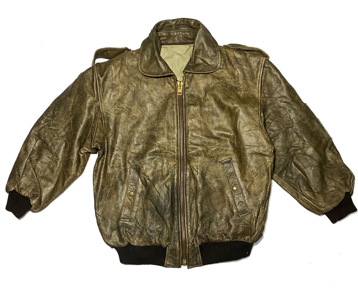 Vintage Vintage G-1 Aviator James B.M’Cudden Leather Jacket Size US L / EU 52-54 / 3 - 2 Thumbnail