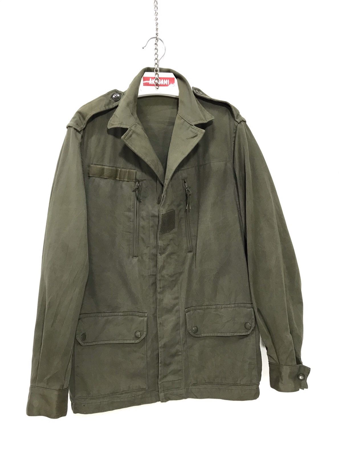 Vtg 1986 Vetifler French Army Field Jacket 12 