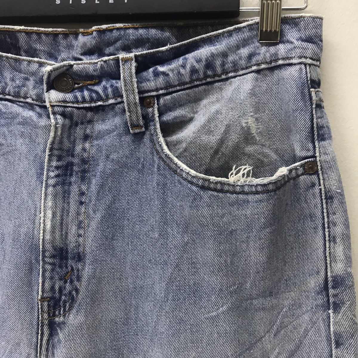 Levi's Vintage 90s Levi's 505 Regular Fit Distressed Denim Jeans Size US 32 / EU 48 - 7 Thumbnail