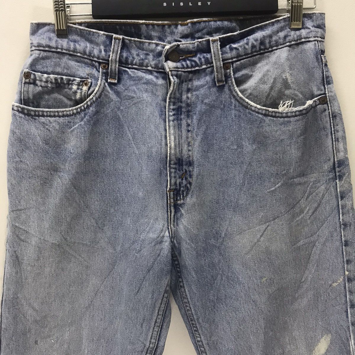 Levi's Vintage 90s Levi's 505 Regular Fit Distressed Denim Jeans Size US 32 / EU 48 - 5 Thumbnail