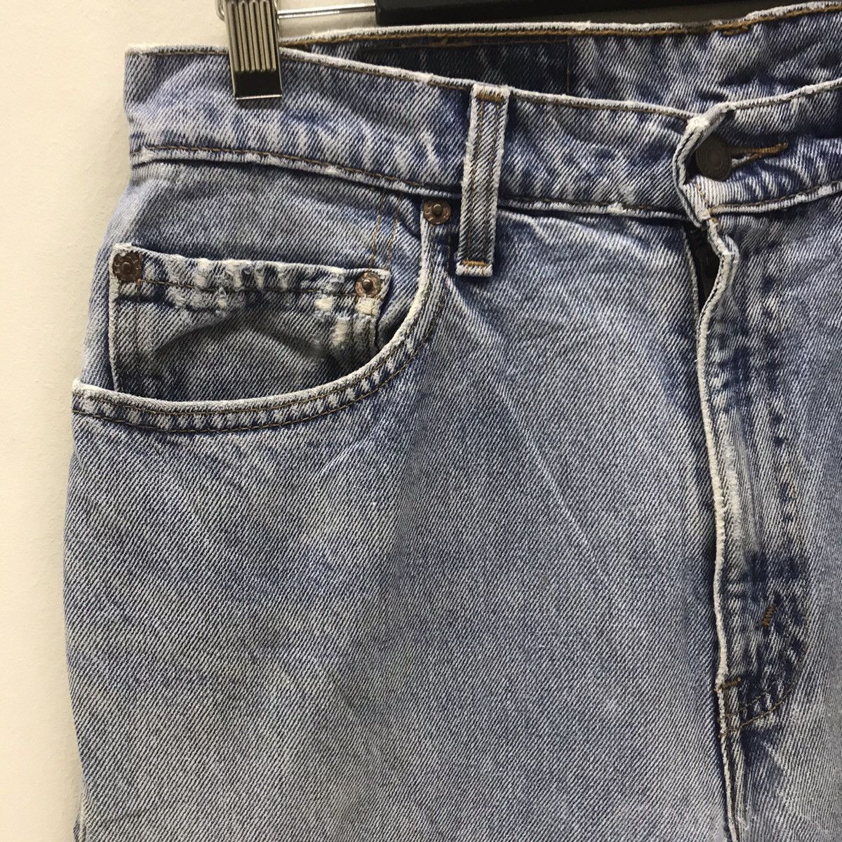 Levi's Vintage 90s Levi's 505 Regular Fit Distressed Denim Jeans Size US 32 / EU 48 - 6 Thumbnail