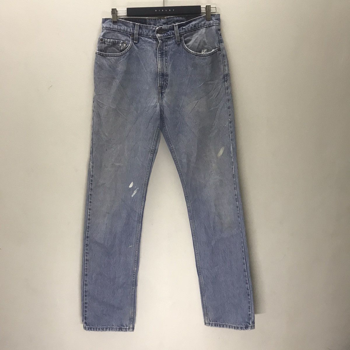 Levi's Vintage 90s Levi's 505 Regular Fit Distressed Denim Jeans Size US 32 / EU 48 - 3 Thumbnail