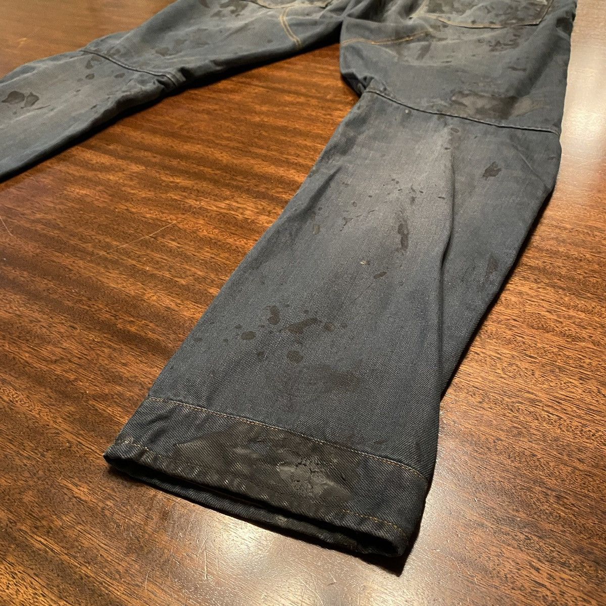 G-Star Brand NWOT G Star Raw 5620 3D Tapered Distressed Denim Jeans Size US 32 / EU 48 - 8 Thumbnail