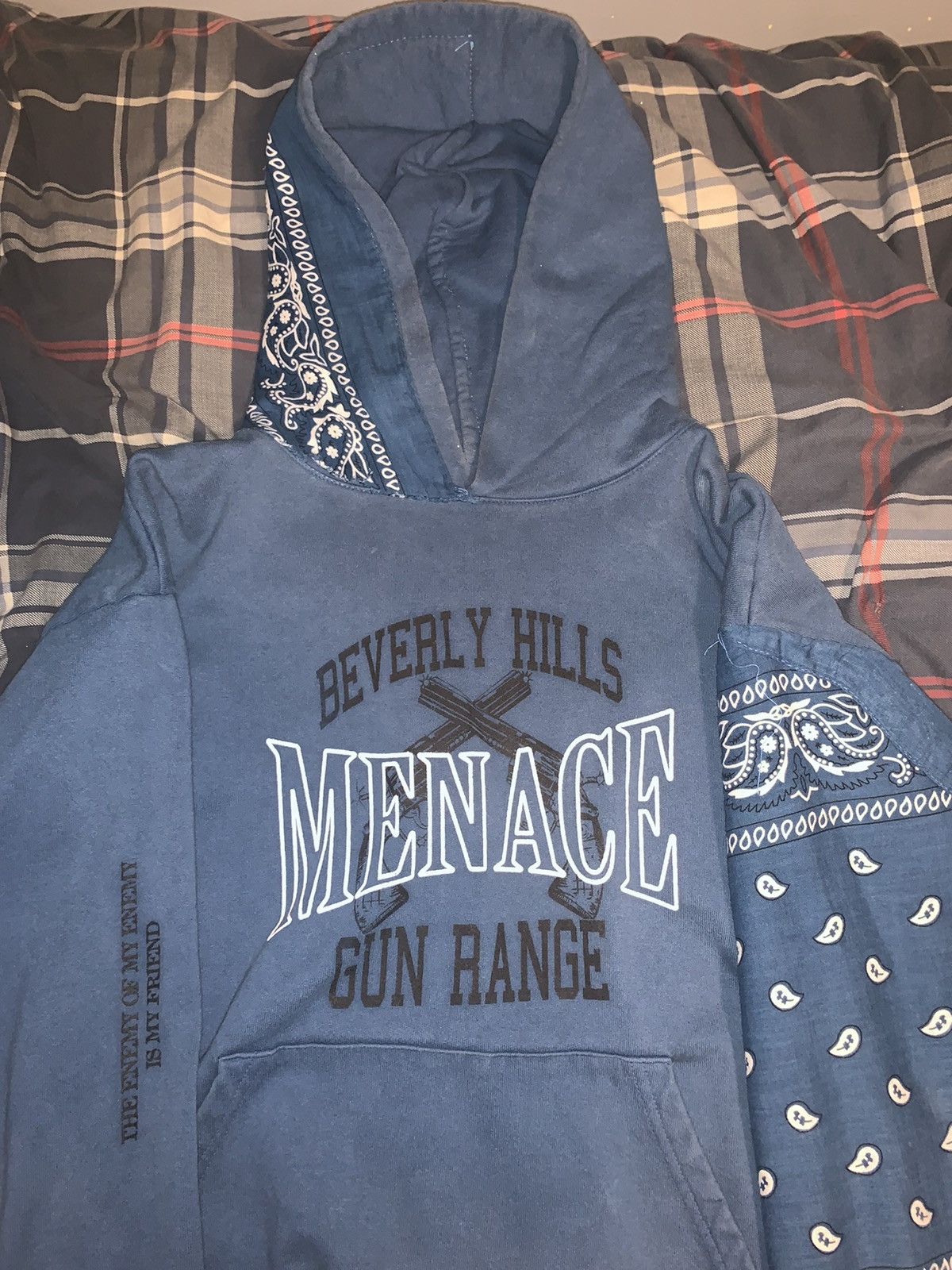 Menace Menace Bandana Hoodie Size US L / EU 52-54 / 3 - 1 Thumbnail