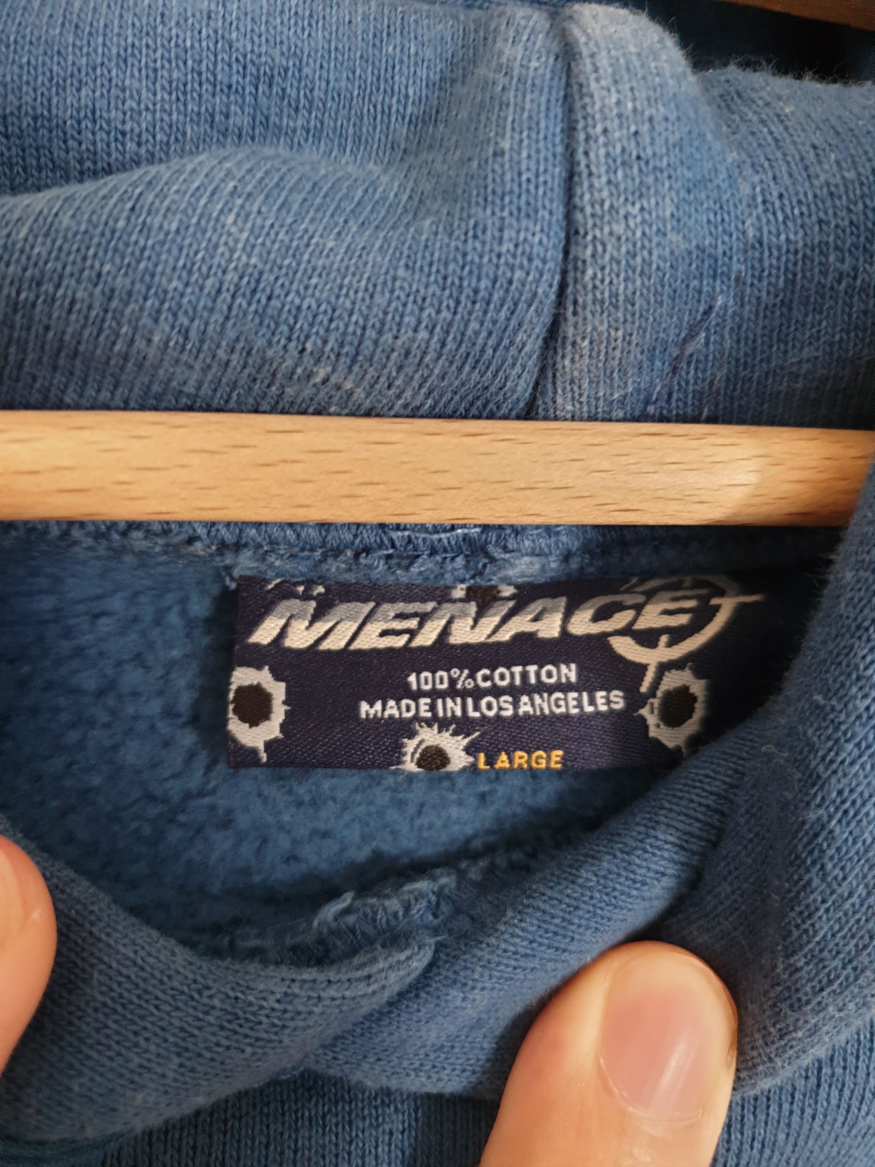 Menace Menace Bandana Hoodie Size US L / EU 52-54 / 3 - 4 Thumbnail