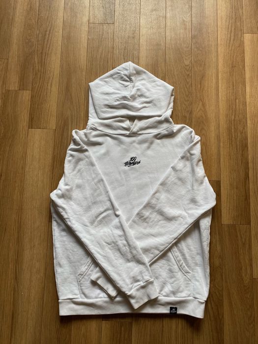 100t cheap white hoodie