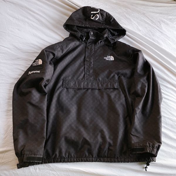 Supreme Supreme North Face Checkered Windbreaker Pullover Jacket