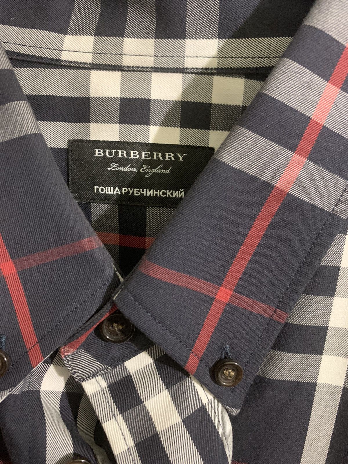 Burberry Burberry x gosha oversize shirt Size US M / EU 48-50 / 2 - 4 Thumbnail