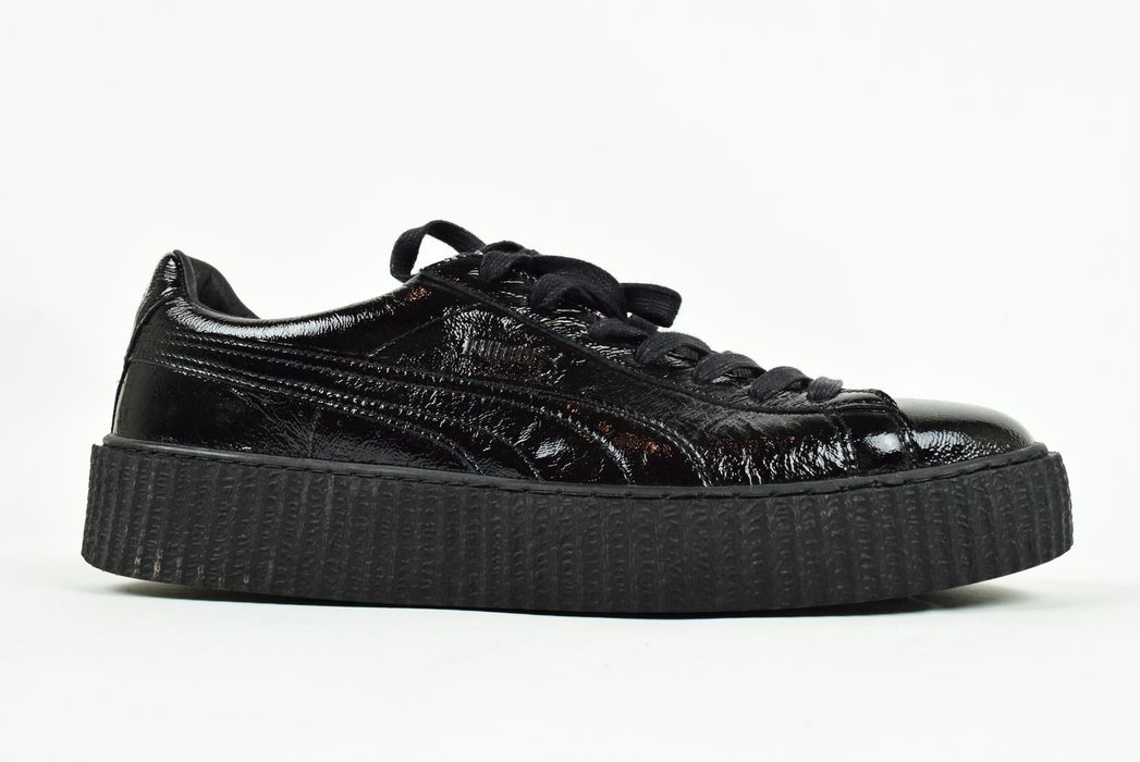 Puma Puma Fenty Creeper mens black patent Grailed