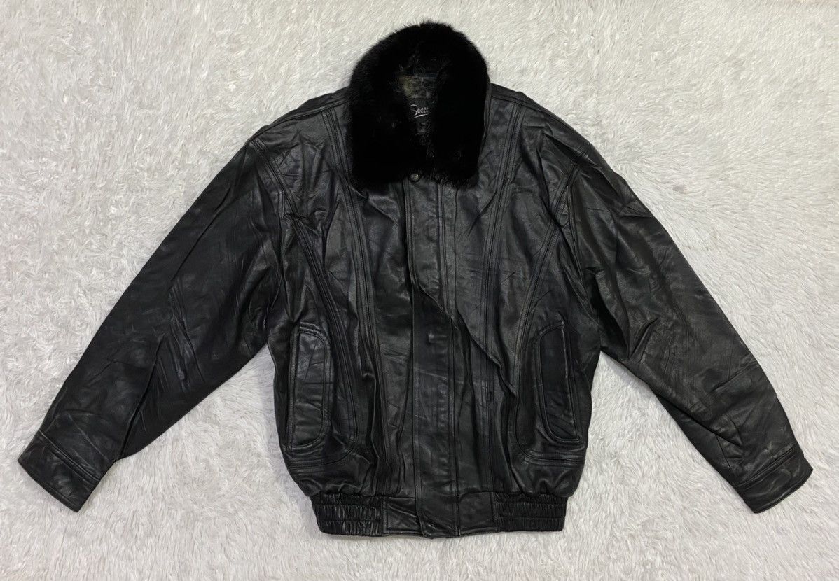 Designer × Leather Jacket Men's Cafe Racer Motorcycle Leather Jacket ...