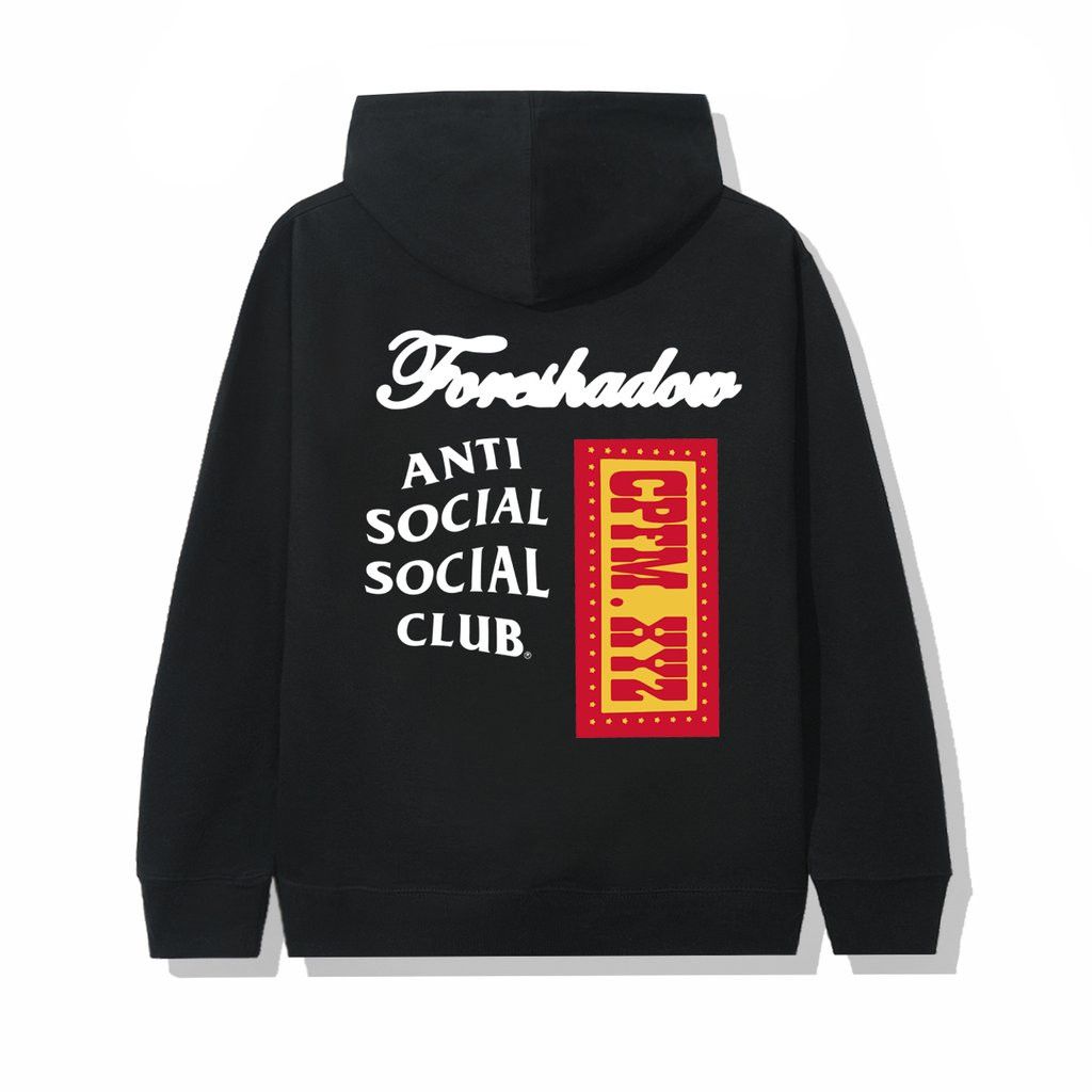Anti Social Social Club CPFM x ASSC Black Hoodie DS