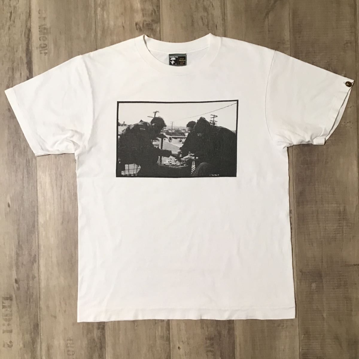 【カタログ】表参道BAPE gallery「SHAWN MORTENSEN」 Bape × Nigo Notorious BIG Biggie Photo Tee by Shawn