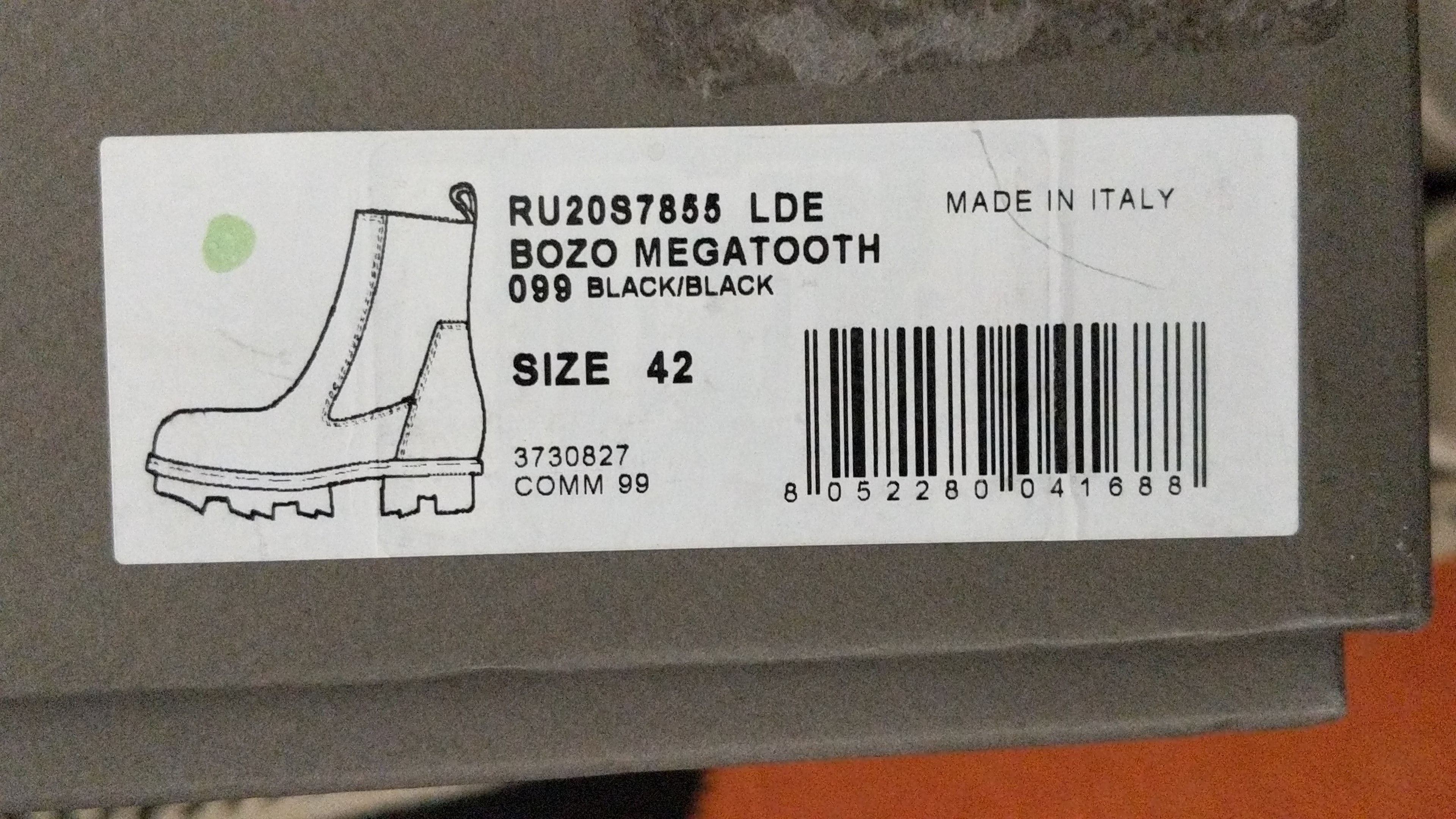 Rick Owens Rick Owens Megatooth Bozos Size US 9 / EU 42 - 6 Thumbnail