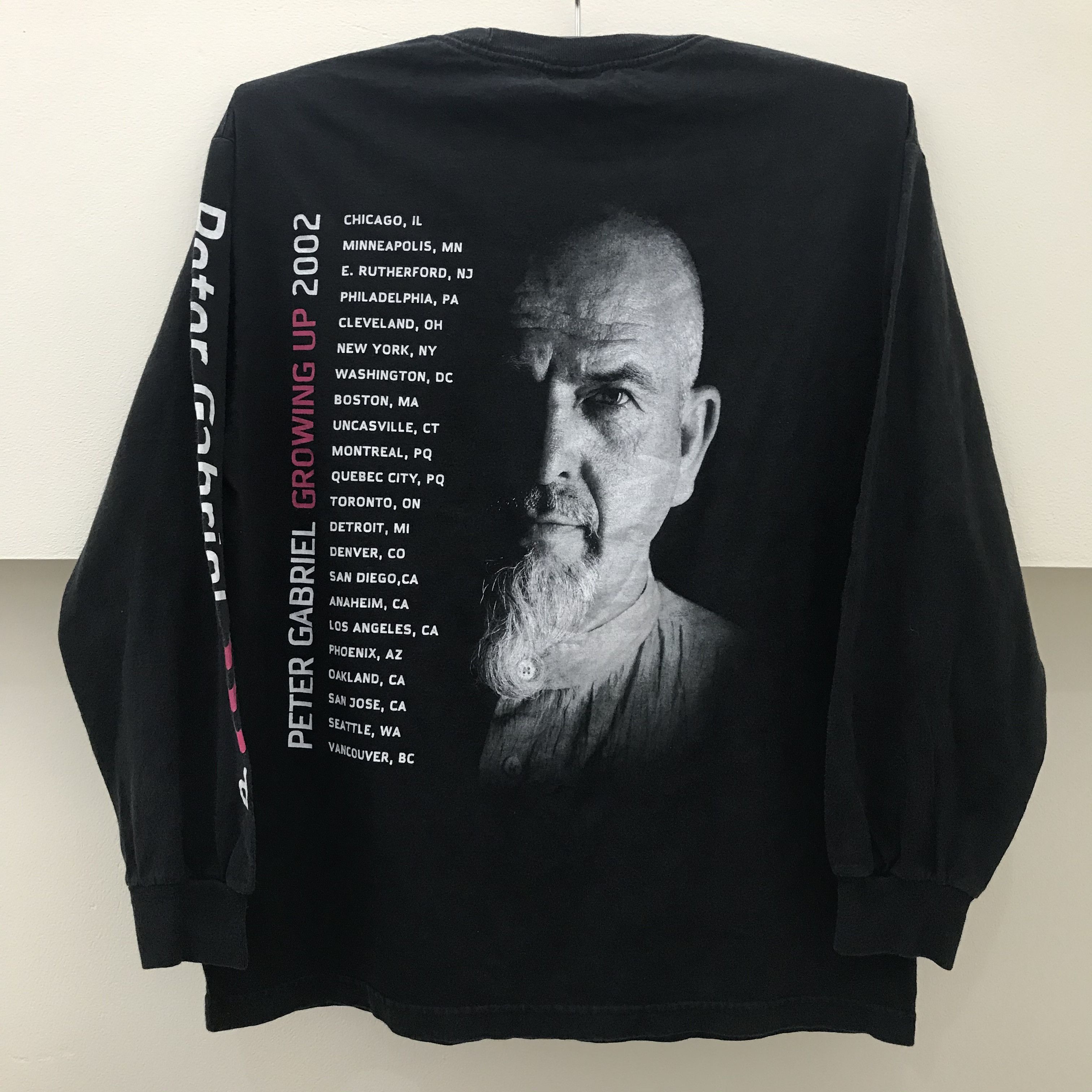 Band Tees Vintage 2002 Peter Gabriel Tour Tee L Progressive rock Size US L / EU 52-54 / 3 - 2 Thumbnail