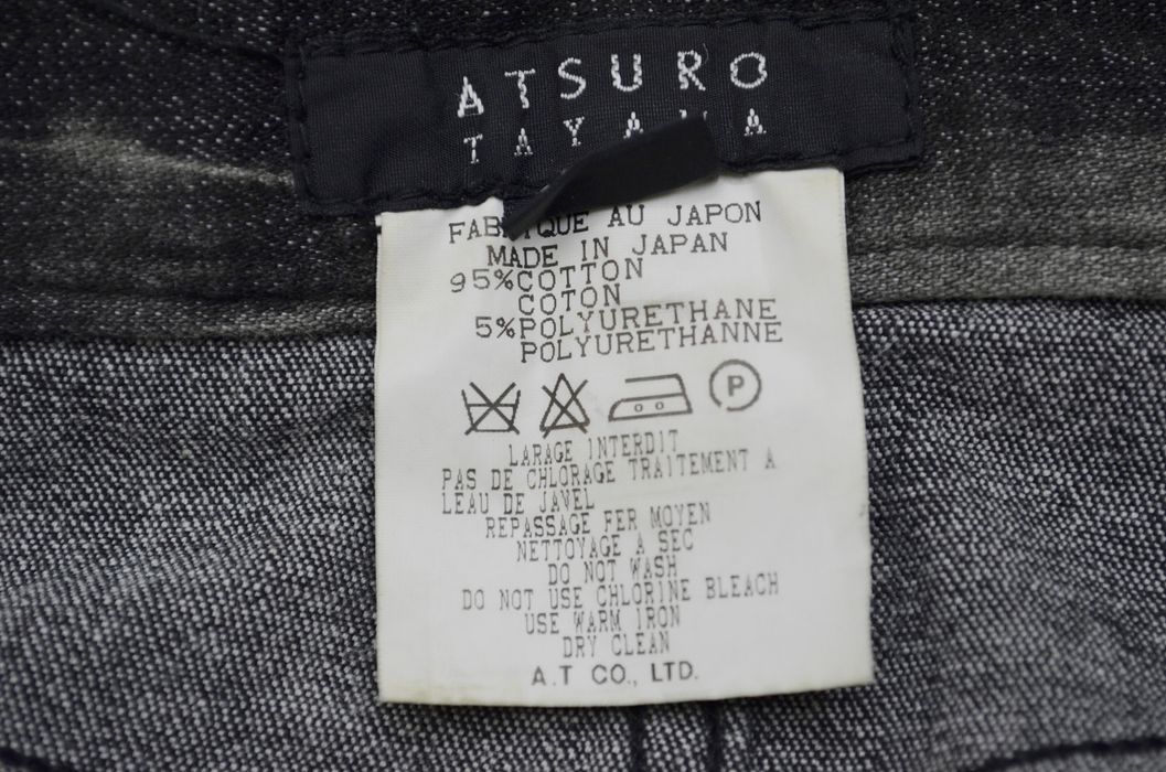 Designer Atsuro Tayama Bleach Pattern Jeans Made In Japan | Grailed