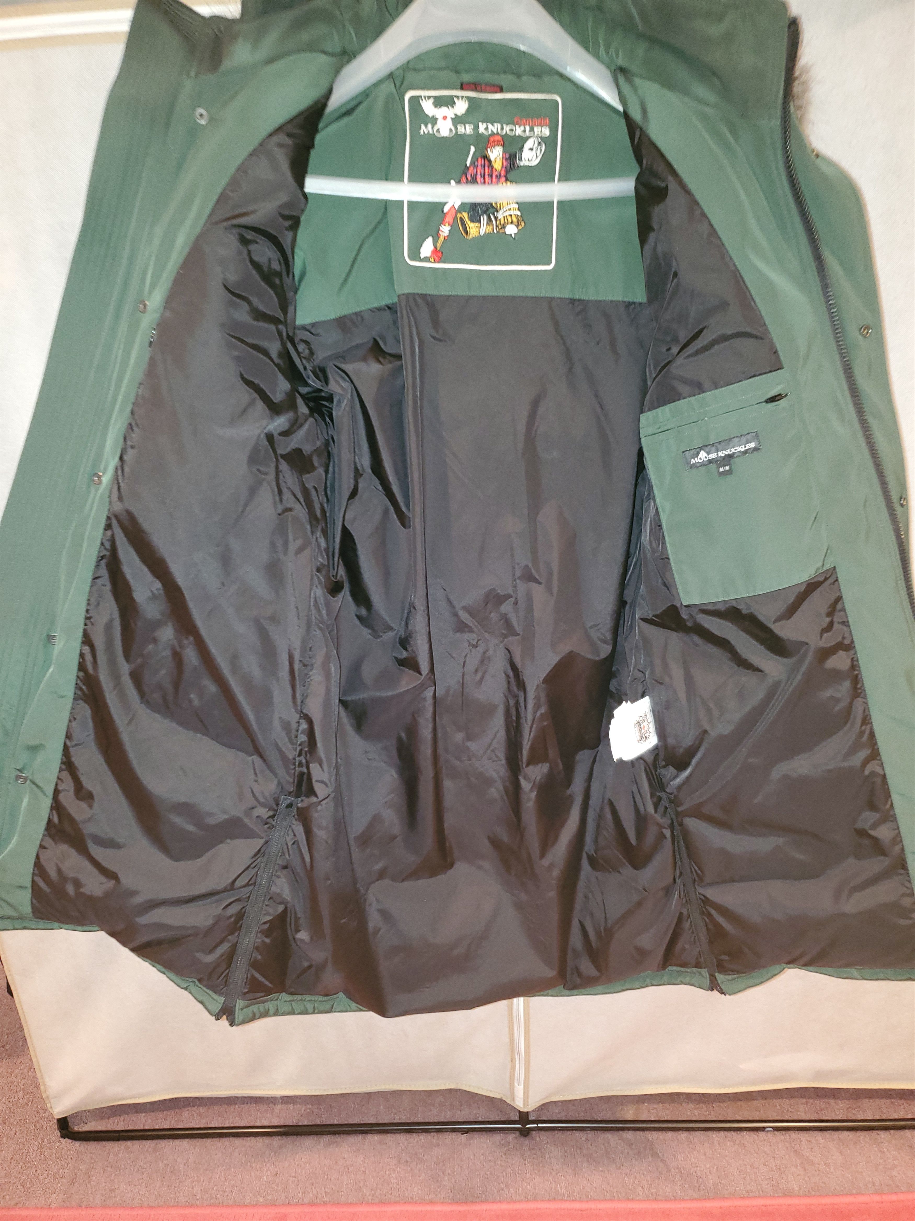 Moose Knuckles Ontario Parka with Silver Fox Fur Hood Size US M / EU 48-50 / 2 - 6 Thumbnail