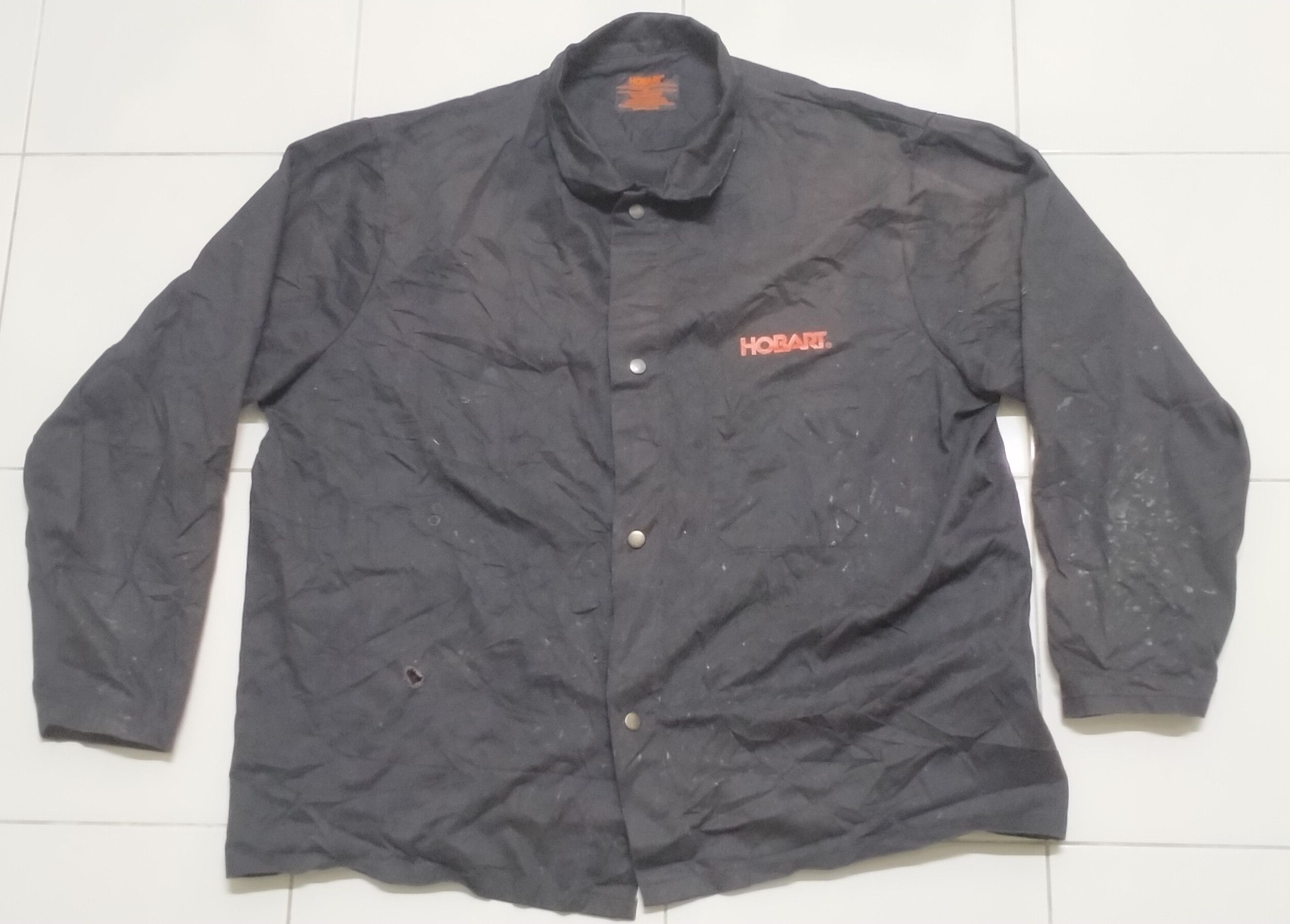 Vintage Distressed Hobart Workwear Welding Jacket Size US XL / EU 56 / 4 - 6 Thumbnail