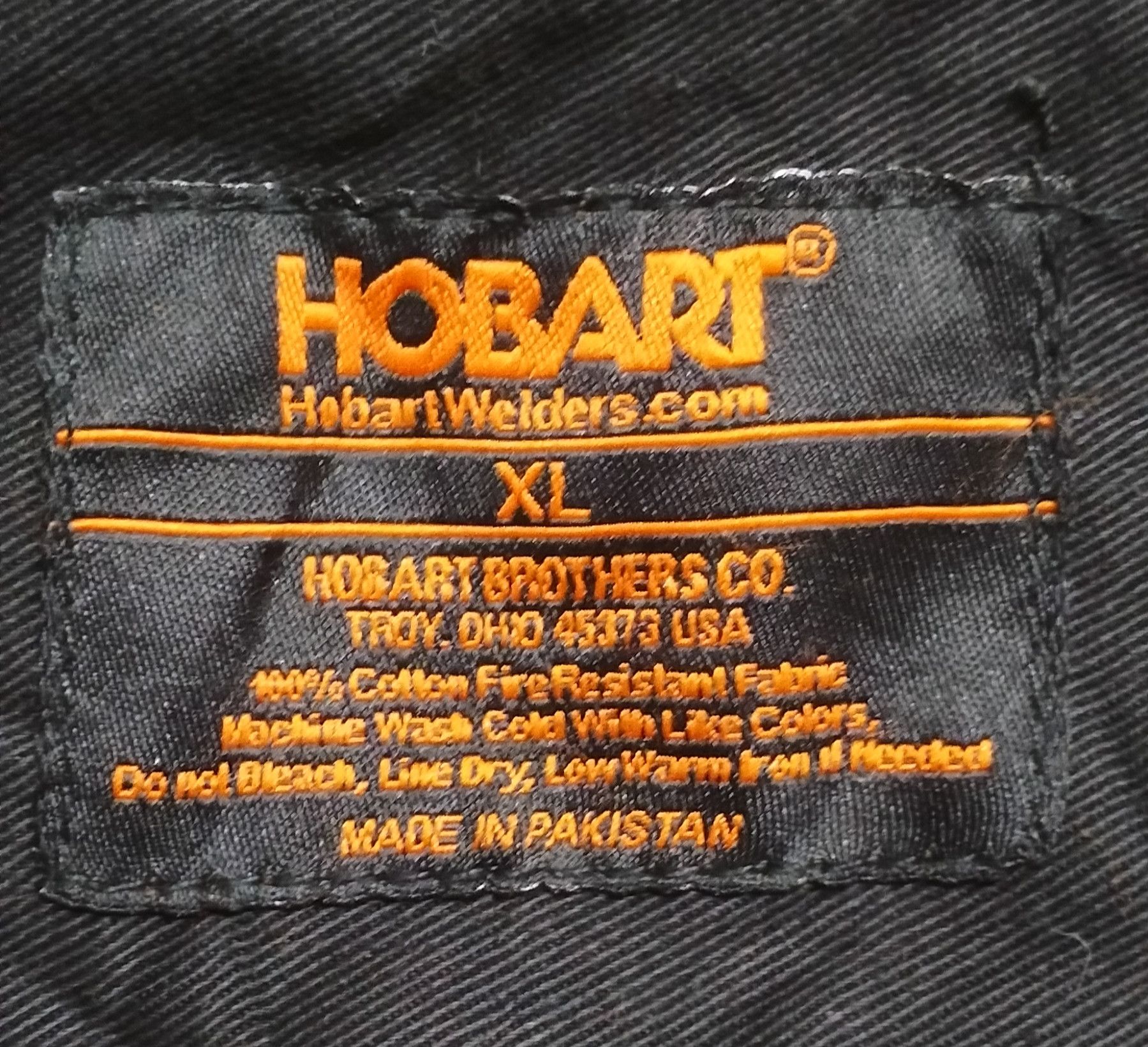 Vintage Distressed Hobart Workwear Welding Jacket Size US XL / EU 56 / 4 - 14 Thumbnail