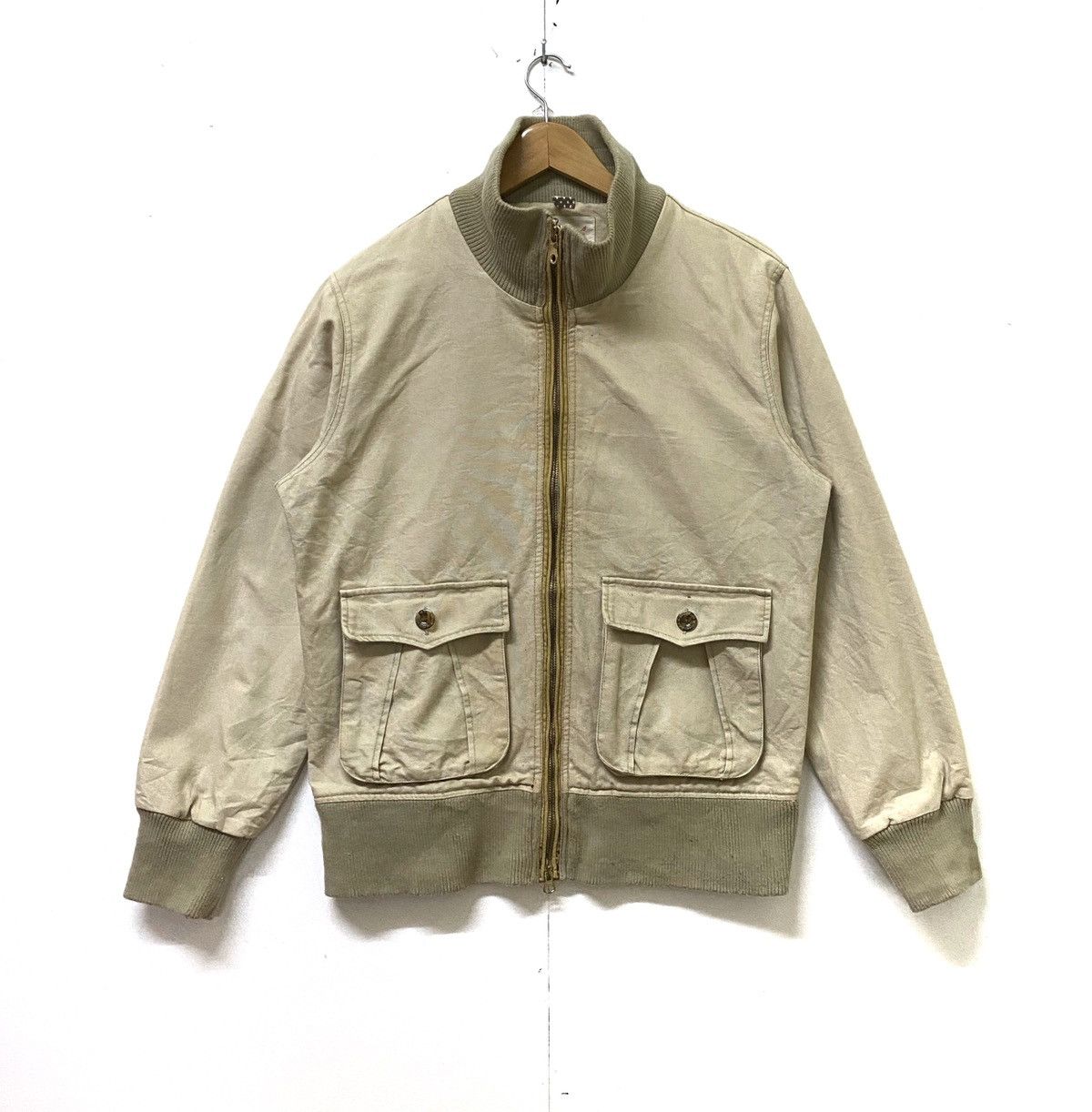 Quiksilver Quiksilver inspired A-2 flight jacket fullzipper medium Size US M / EU 48-50 / 2 - 1 Thumbnail