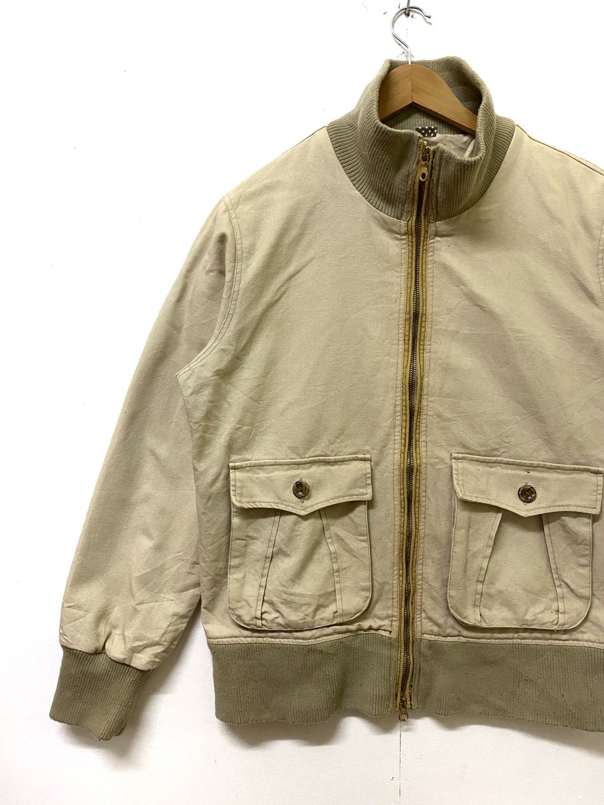 Quiksilver Quiksilver inspired A-2 flight jacket fullzipper medium Size US M / EU 48-50 / 2 - 3 Thumbnail