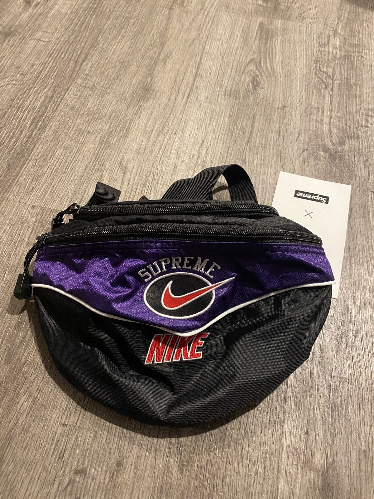 Supreme Supreme x Nike Shoulder Bag Purple SS19 | Grailed