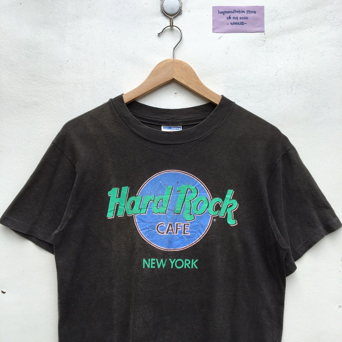 Hard Rock Cafe Rare Vintage 90s Hard Rock Cafe New York Tshirt Size US M / EU 48-50 / 2 - 5 Thumbnail