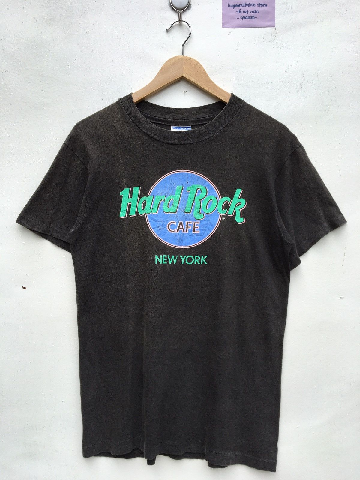 Hard Rock Cafe Rare Vintage 90s Hard Rock Cafe New York Tshirt Size US M / EU 48-50 / 2 - 2 Thumbnail