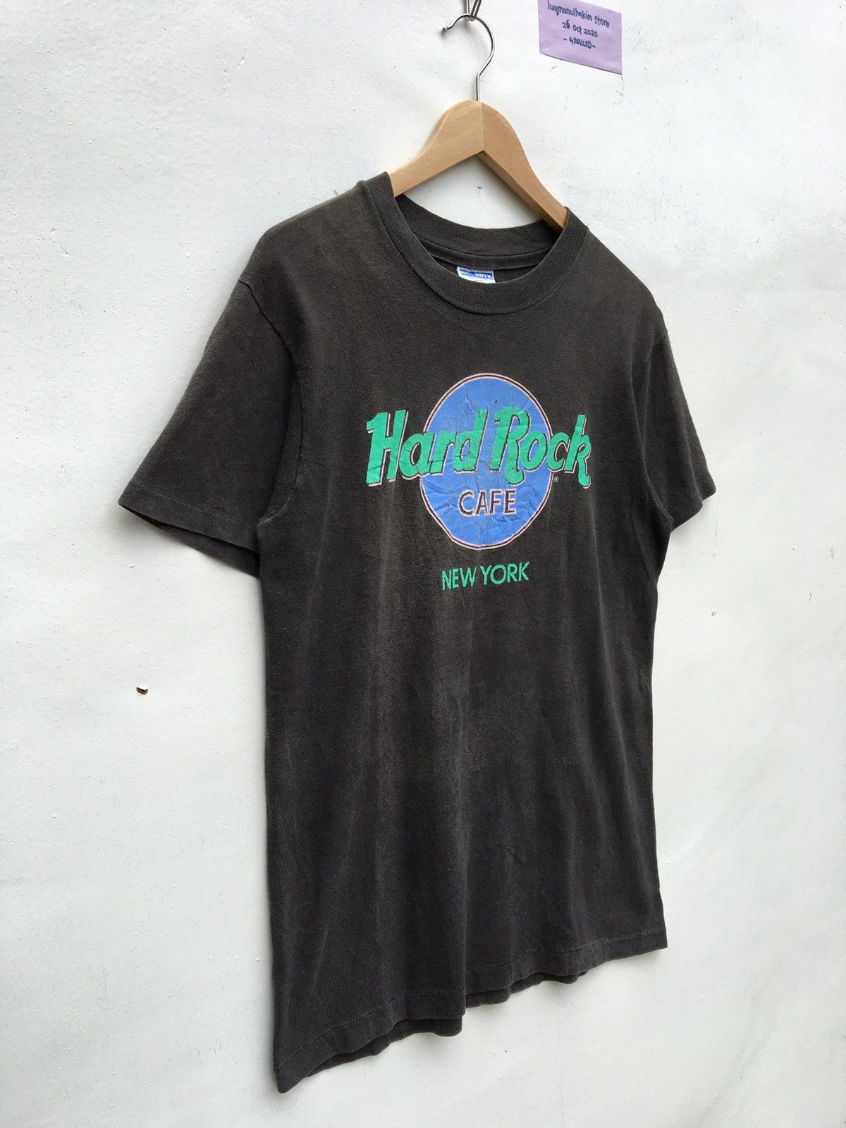 Hard Rock Cafe Rare Vintage 90s Hard Rock Cafe New York Tshirt Size US M / EU 48-50 / 2 - 4 Thumbnail