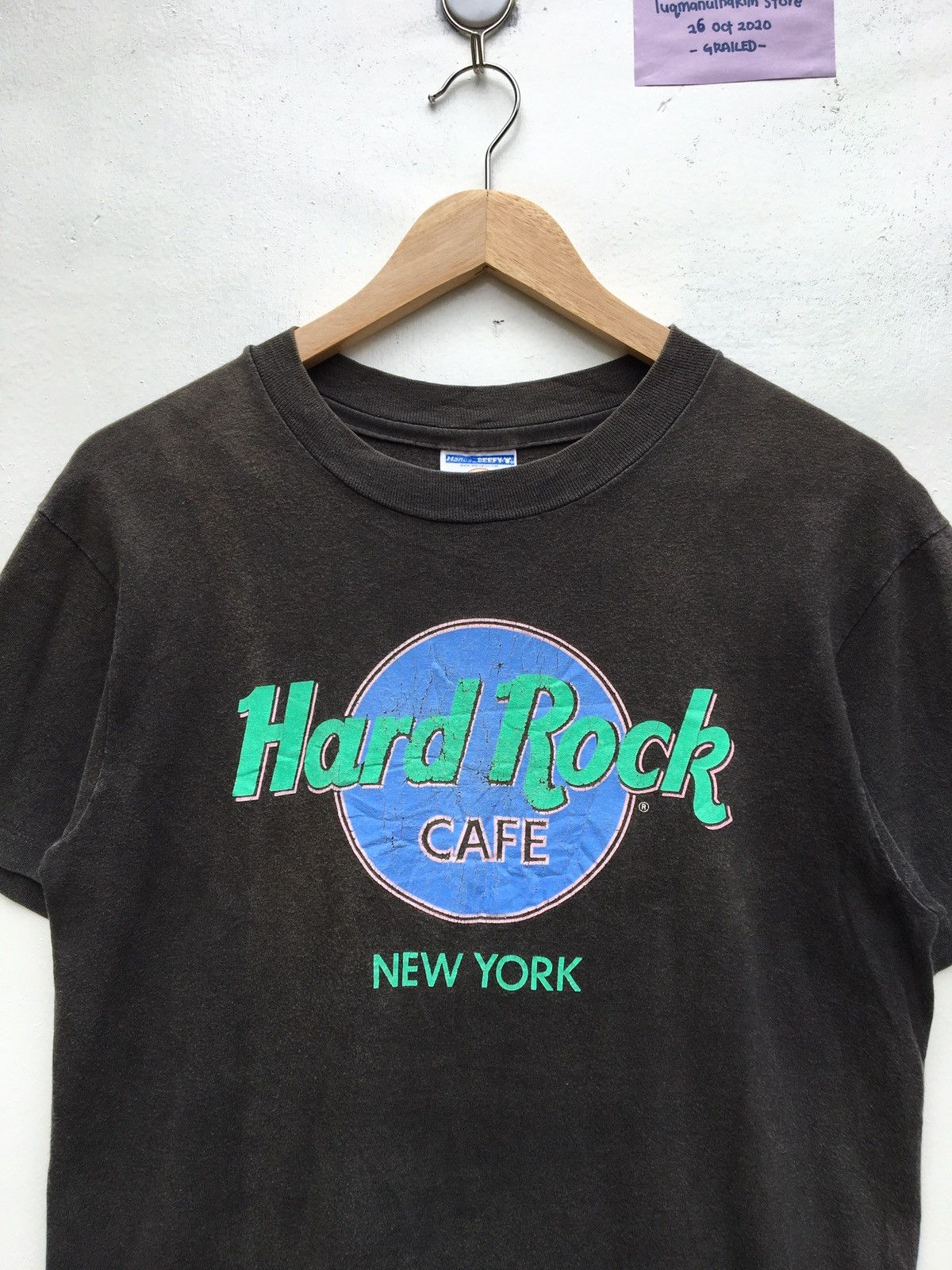 Hard Rock Cafe Rare Vintage 90s Hard Rock Cafe New York Tshirt Size US M / EU 48-50 / 2 - 1 Thumbnail