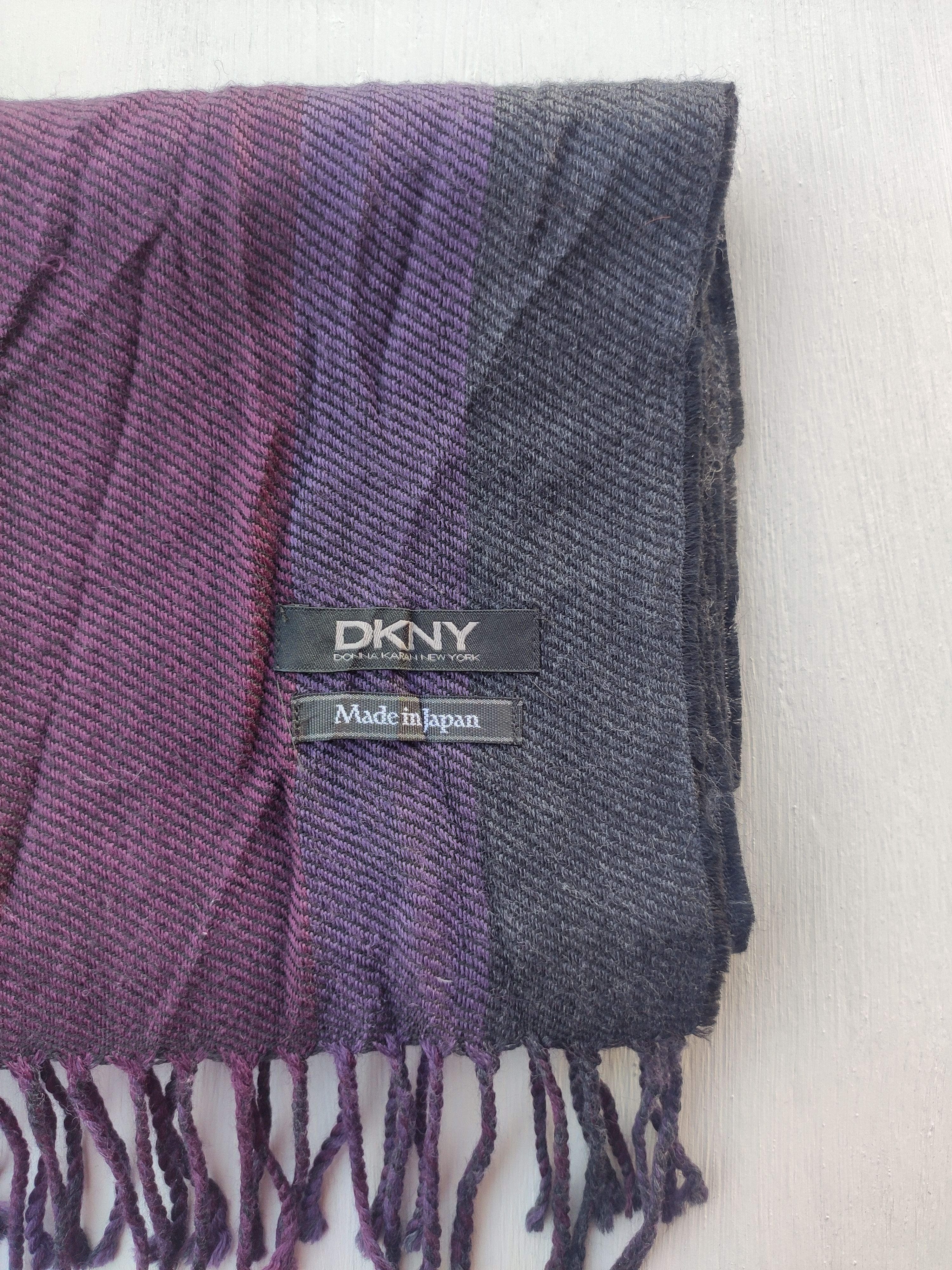 DKNY DKNY muffler made in Japan DKNY Scarf Size ONE SIZE - 4 Thumbnail